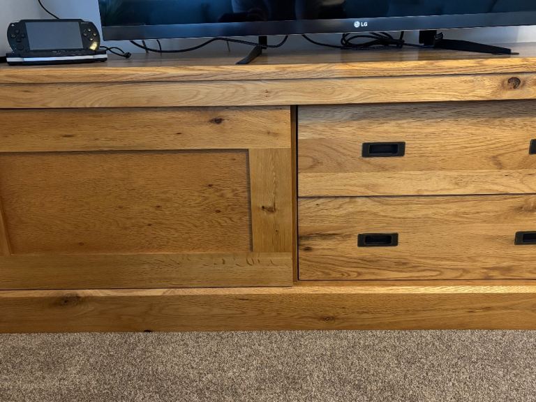 Oak TV Cabinet
