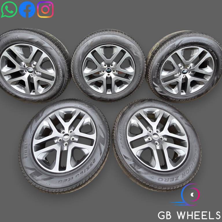 Land Rover Defender Alloy Wheels Style 5095 20" Genuine L663 90 110 Grey