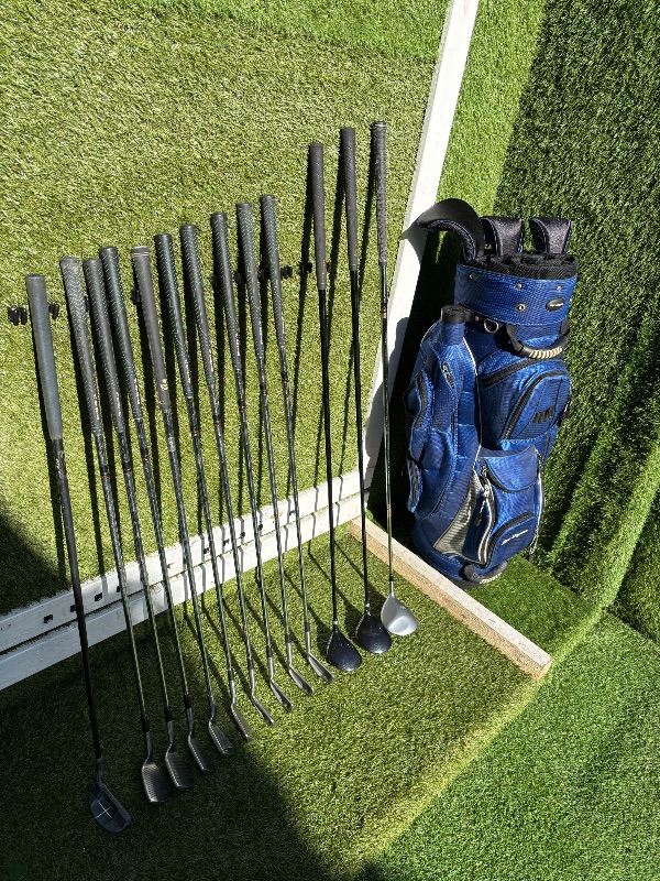 Browning 3-SW Irons + Cobra Driver + Dunlop Woods + Ben Sayers Bag – 13 Clubs UK Del/Paypal ✅