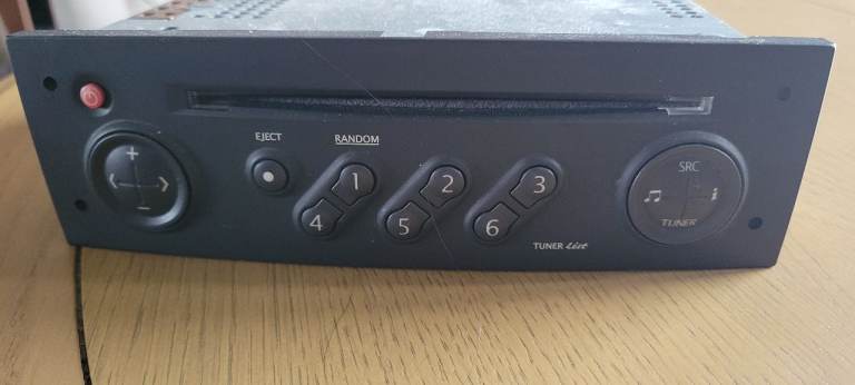 Car cd radio from renault megane 3