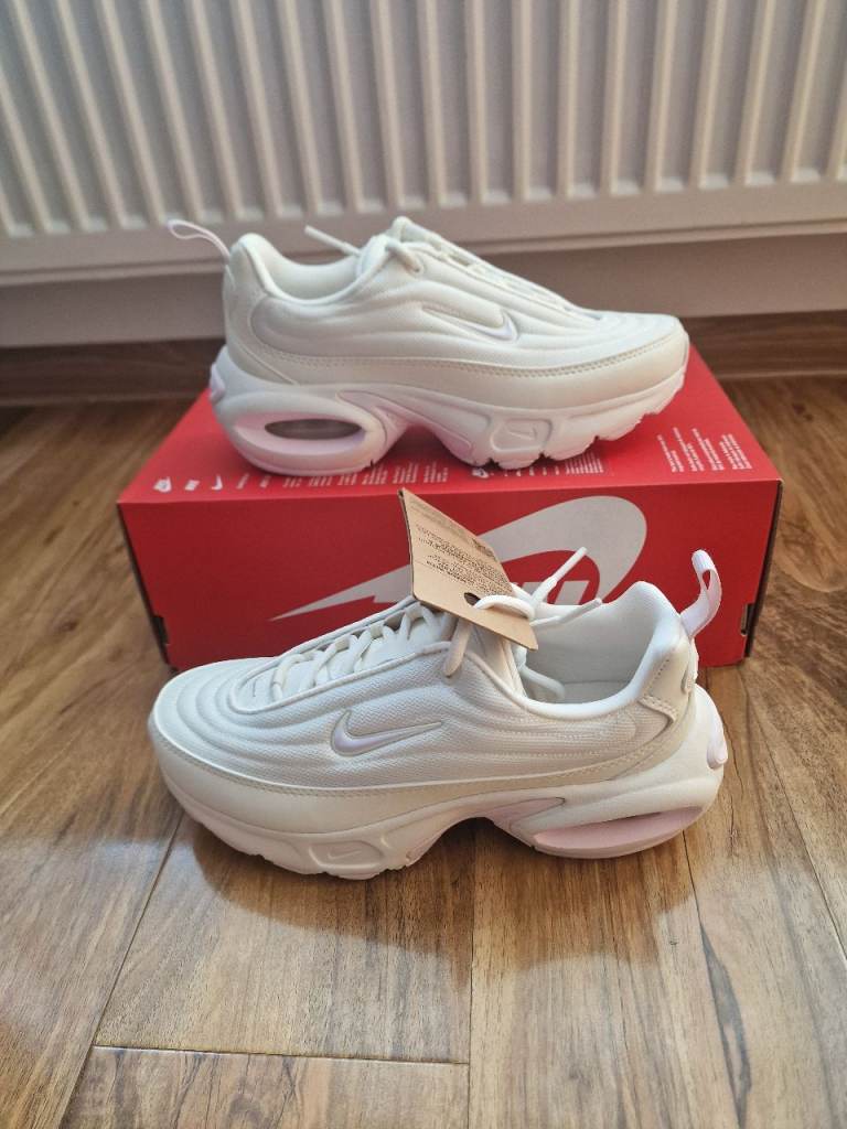 Nike Air Max Portal Trainers - Women's UK 2.5, White/Pink