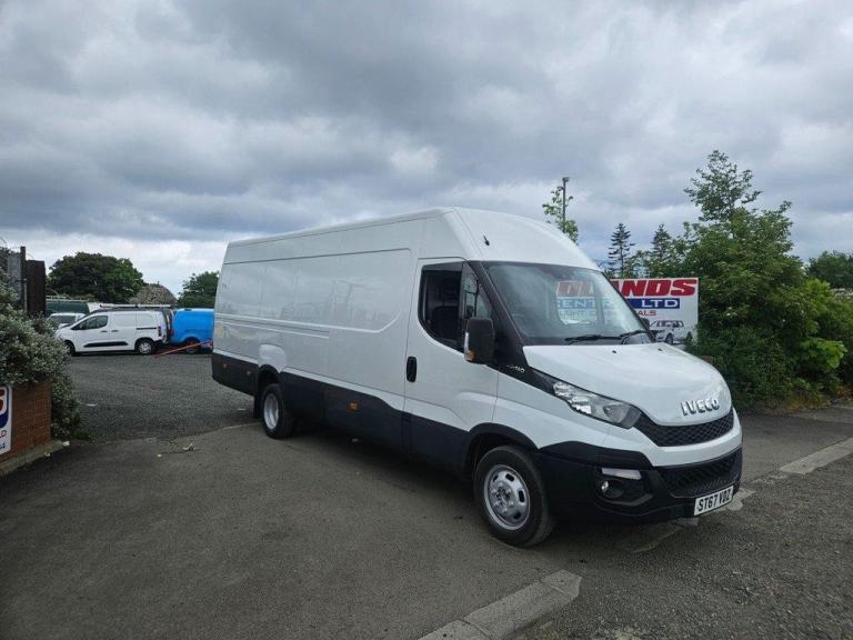 2018 ON 67 PLATE IVECO DAILY 35C 14 XLONG AUTO T/R/W 69K ULEZ FREE ZONE
