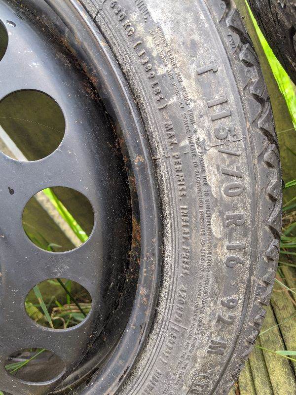 Spare wheel 