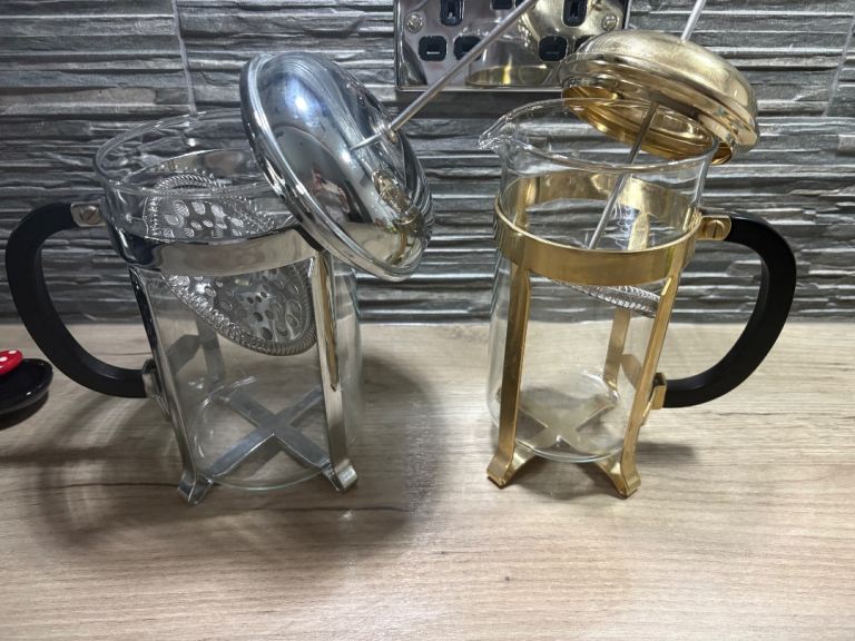 Bodum French Press Coffee Makers – Silver and Gold