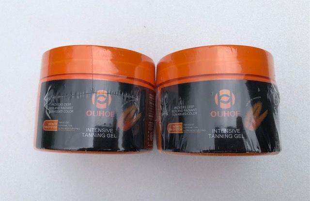 OUHOE Intensive Tanning Gel - Outdoor Sun Tan Gel Summer Beach 150g/5.3 oz. New