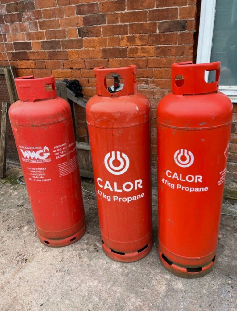 2X Calor 47kg Propane Gas Bottles Full | in Haverfordwest ...