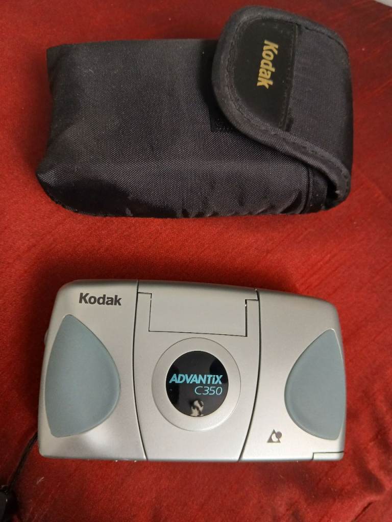 Kodak Advantix C350 APS Film Camera with Case