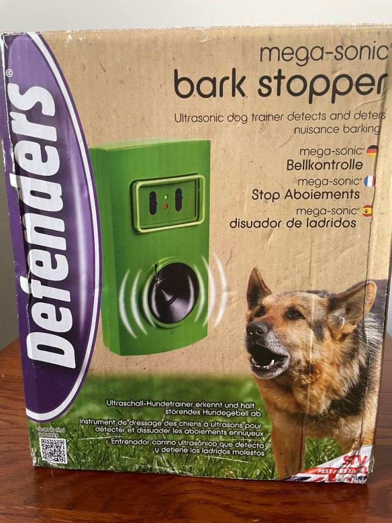Defenders Mega-Sonic Bark Stopper / Ultrasonic Dog Trainer – NEW