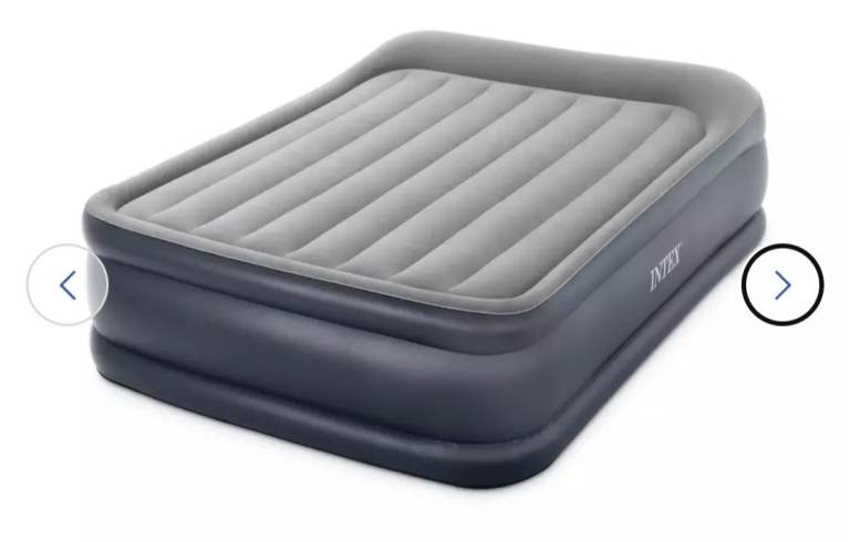 Intex Queensize Inflatable Camping Air Bed Mattress Home Furniture Bedroom