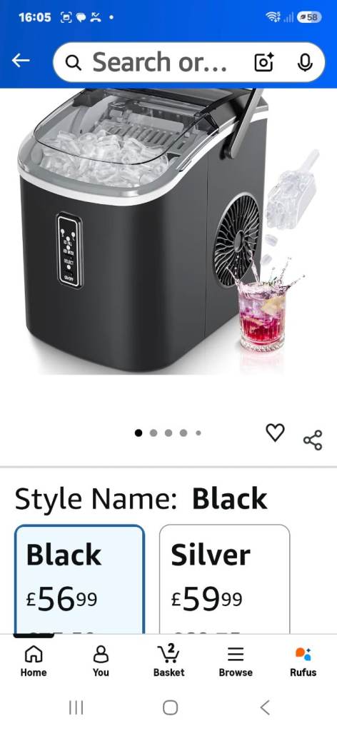 Compact ice maker