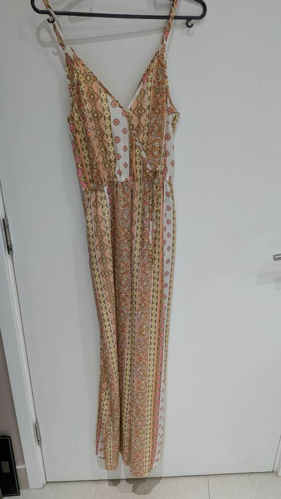 Size S B·O·G Collective Jumpsuit Colorful, 60s-style wide-leg one-pieces