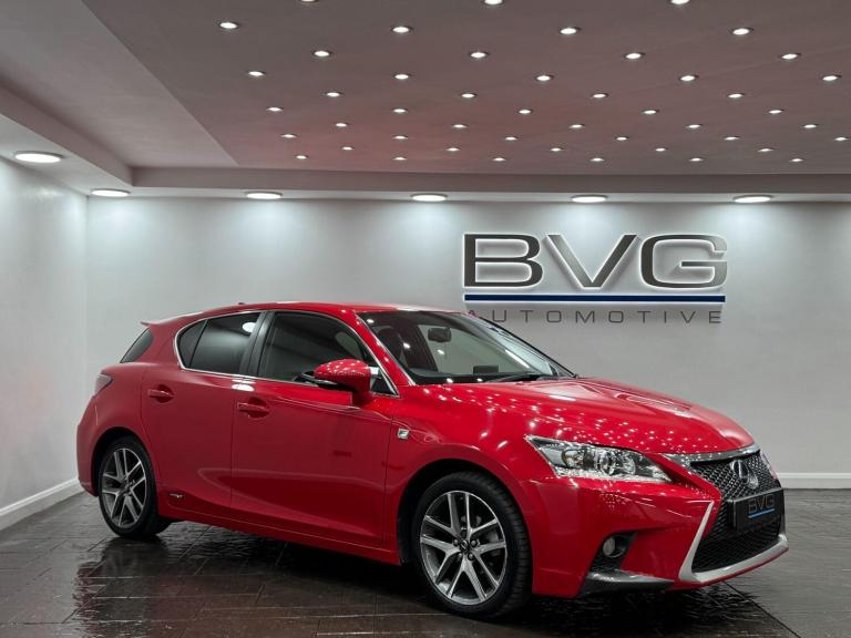 2015 Lexus CT 1.8 200h F Sport CVT Euro 6 (s/s) 5dr HATCHBACK Petrol/Electric Hybrid Automatic