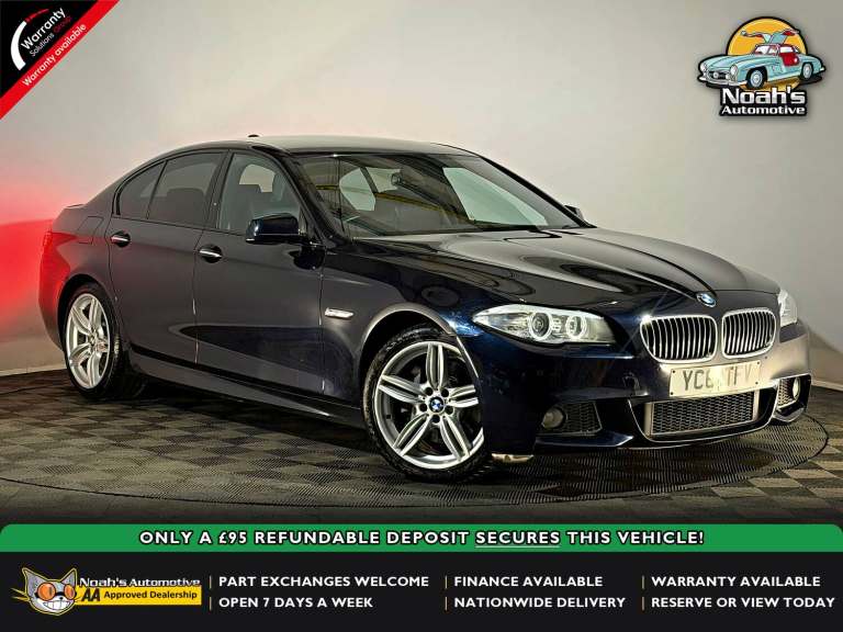 2011 61 BMW 525D M SPORT 2.0 DIESEL AUTOMATIC 4 DOOR SALOON SERVICE HISTORY