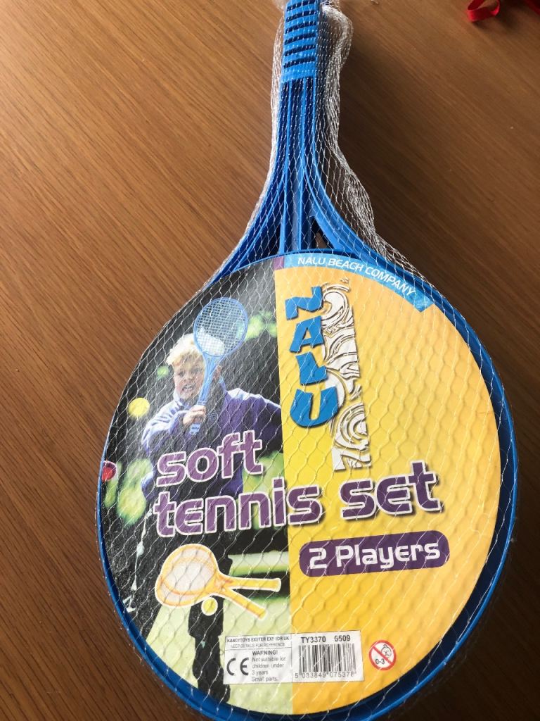 Soft tennis set.