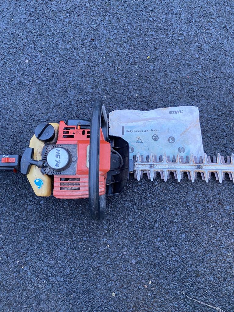 Stihl Hs74 Petrol Hedge Trimmer 21" Very Good Condition!