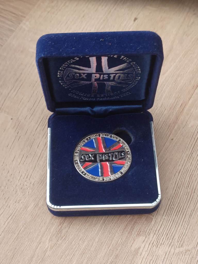 The sex pisols commemorative coin.