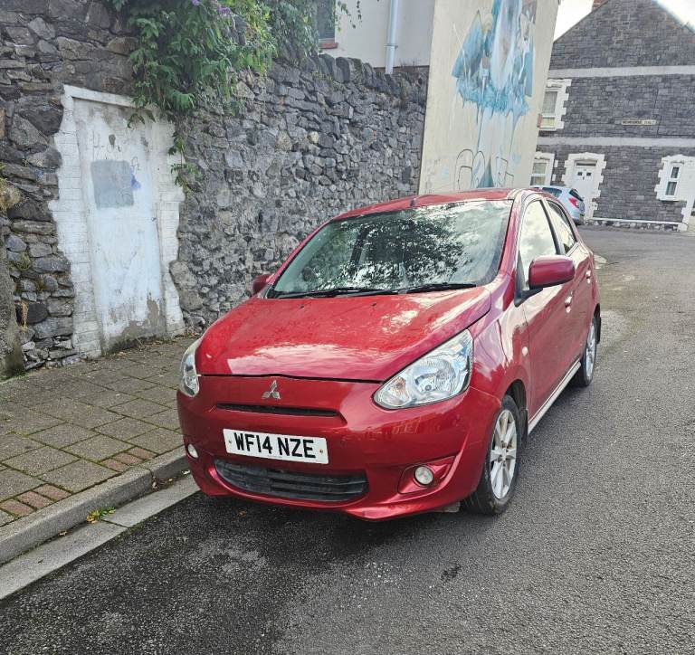 Mitsubishi, MIRAGE, Hatchback, 2014, Manual, 1193 (cc), 5 doors, £20 Road Tax, New Clutch, FSH