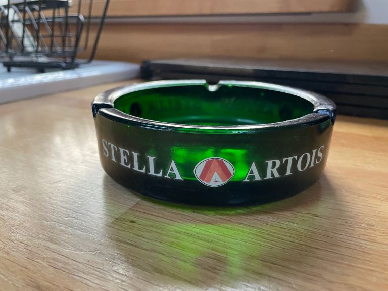 Stella Artois Ashtray Retro
