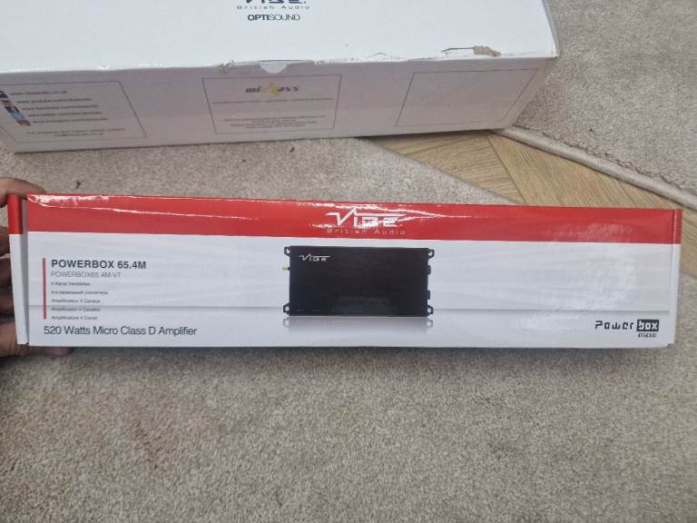 BRAND NEW VIBE POWERBOX 65.4M AMPLIFIER