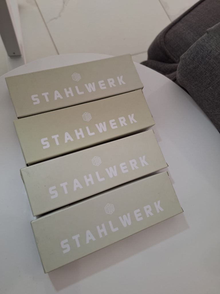 Stahlwerk 150mm Stainless Steel Sliding Door Pull Handles - New
