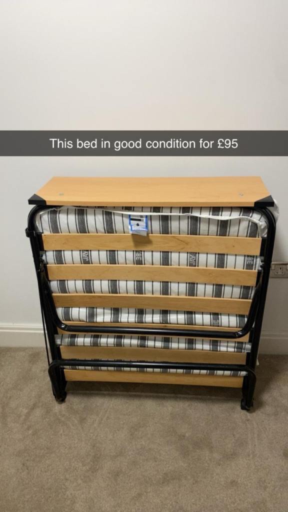 folding single bed 
