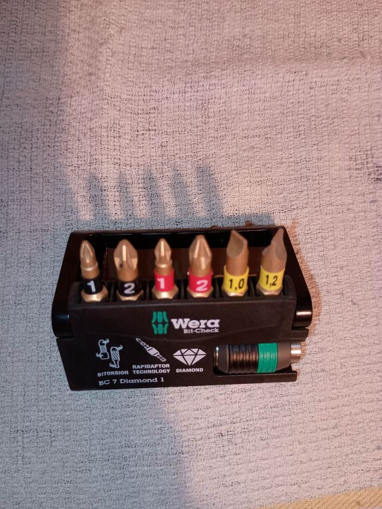 Wera bit-check 7 piece