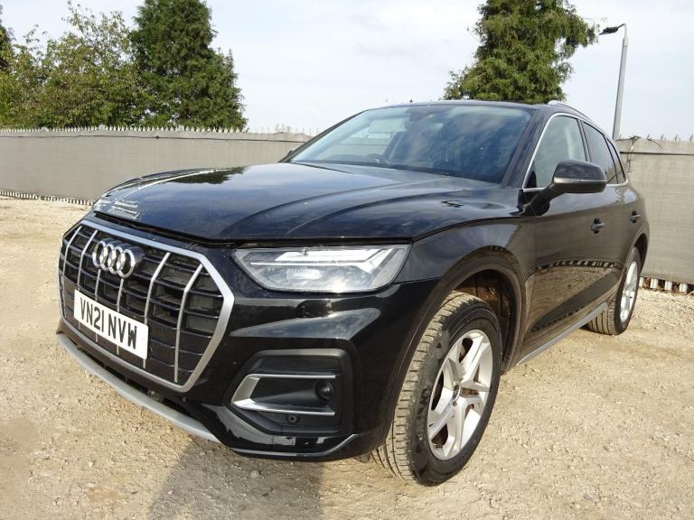2021 21 REG AUDI Q5 SPORT 40 TDI QUATTRO DIESEL AUTO DAMAGED REPAIRABLE SALVAGE