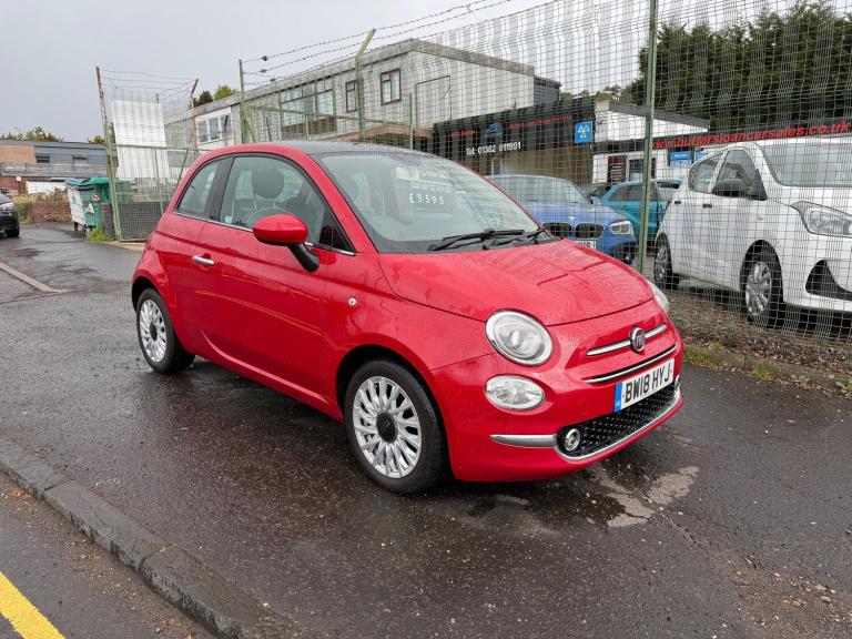 2018 Fiat 500 1.2 Lounge Hatchback 3dr Petrol Manual Euro 6 (s/s) (69 bhp) Hatchback Petrol Manual
