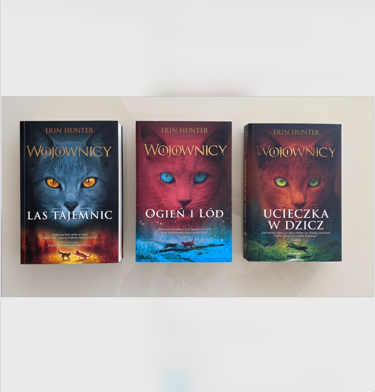 Wojownicy tom 1-3, Las Tajemnic, Ogien i Lod, Ucieczka w Dzicz