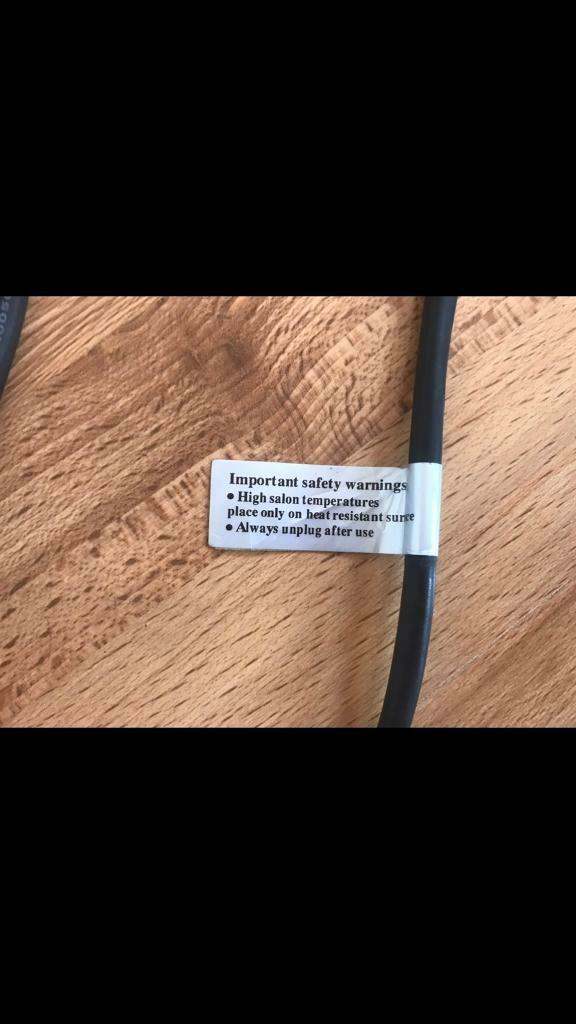 Nicky Clarke hair straightener 