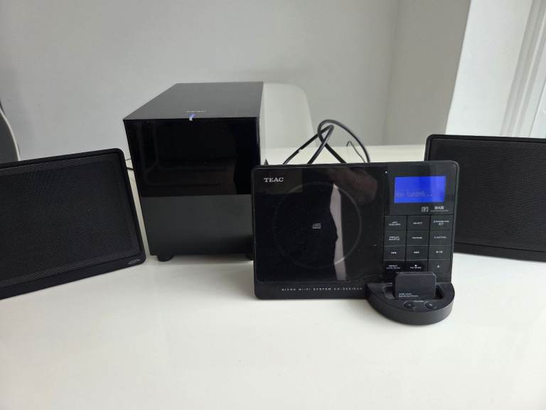 TEAC CX-225IDAB Micro Hi-Fi System with Speakers and Bluetooth Receiver