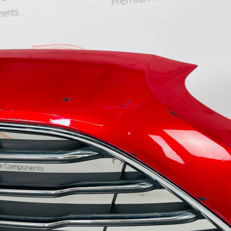 Ford Fiesta Front Bumper Genuine Red Candy Mk8 Zetec S 2013- 2016 [am29]