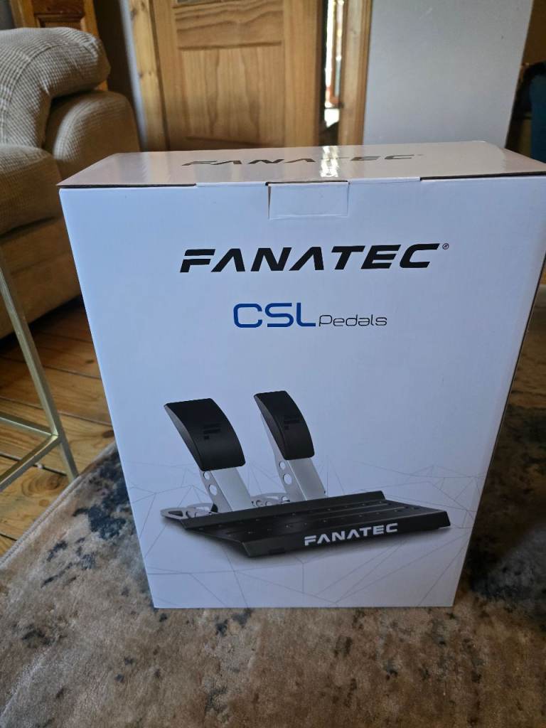 Fanatec CSL Pedals, brand new in box sealed