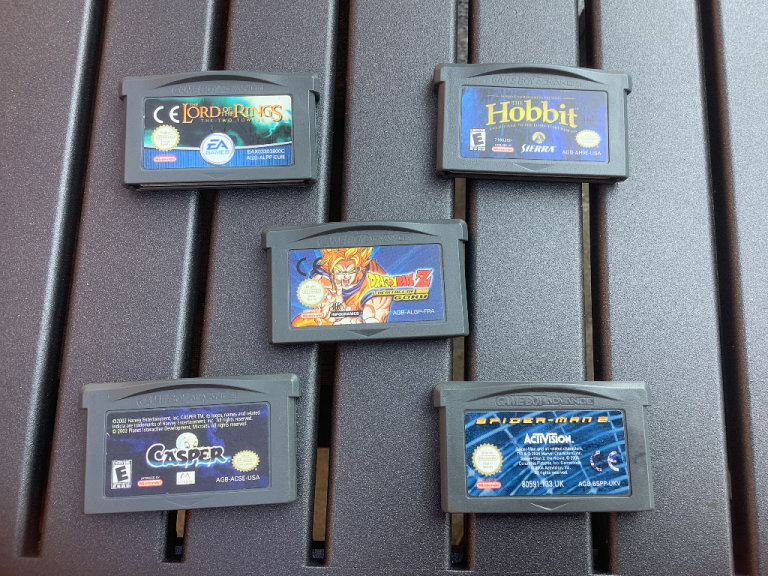 GAME BOY ADVANCE GAMES X 5