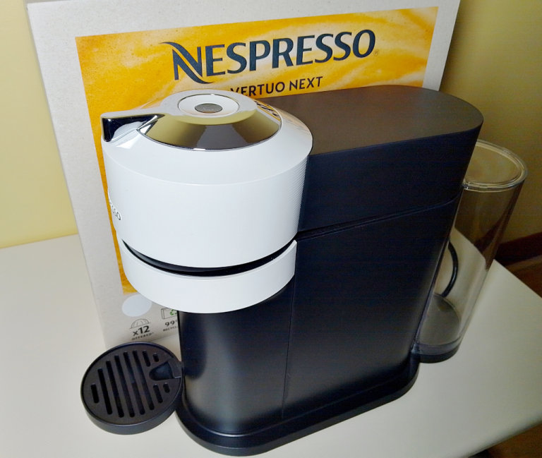 Nespresso Virtuo Next Coffee Machine by Magimix, large, Various Sized Capsules, Like New, Boxed