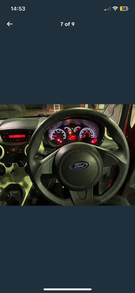 Ford, KA, Hatchback, 2012, Manual, 1242 (cc), 3 doors