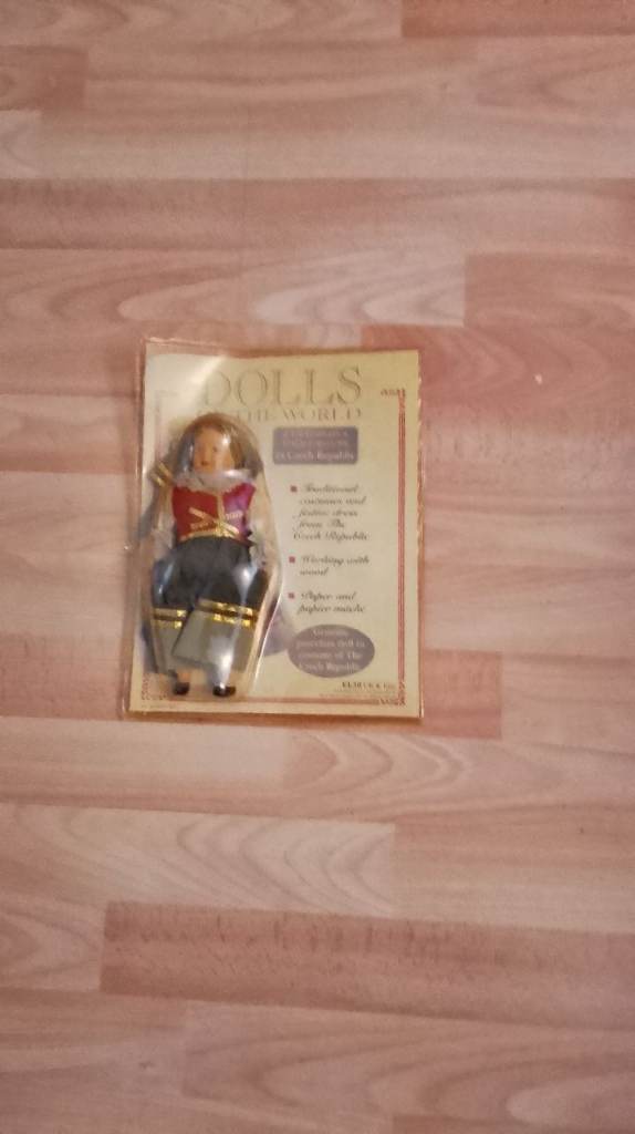 Czech Republic Doll of the world memorabilia before becoming Czechia 