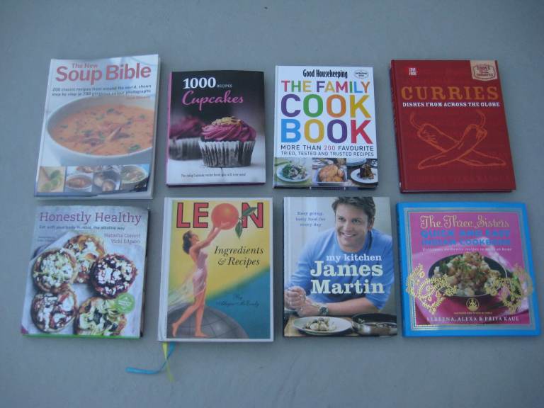 Eight Brand New Cook Books: £3.00 EACH - Please see details in advert description