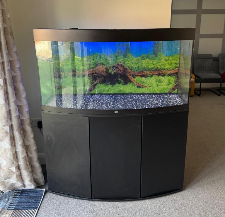 Fish tank with cabinet / DELIVERY / Juwel 260L Black 