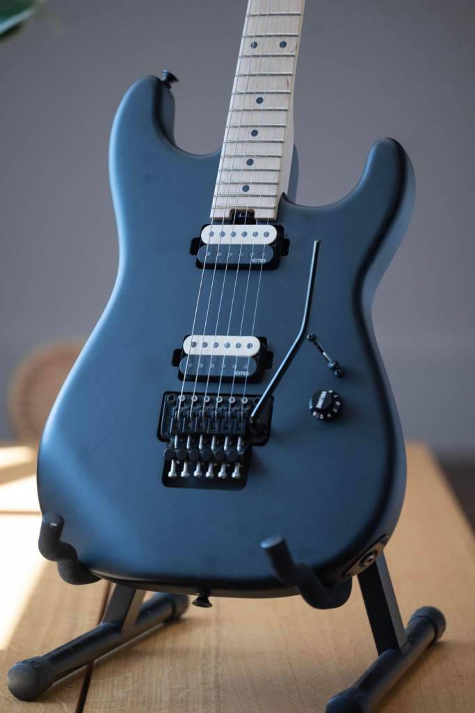 2022 Charvel Jim Root Signature Pro-Mod San Dimas Style 1 Black Satin