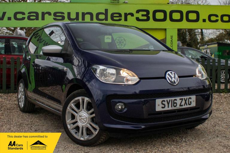2016 Volkswagen up! 1.0 Club Up 3dr Hatchback Petrol Manual