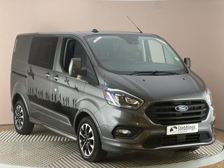  Ford Transit Custom 2.0 320 EcoBlue Sport Crew Van Auto L1 H1 Euro 6 5dr Diesel Automatic