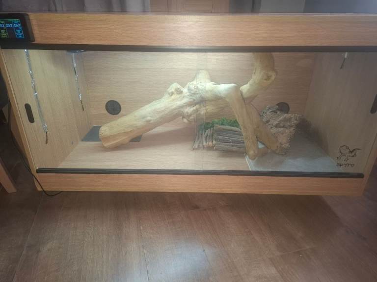 Reptile Vivarium and Accessories Complete Setup Microclimate EVO 3, Eco T3 Zone3