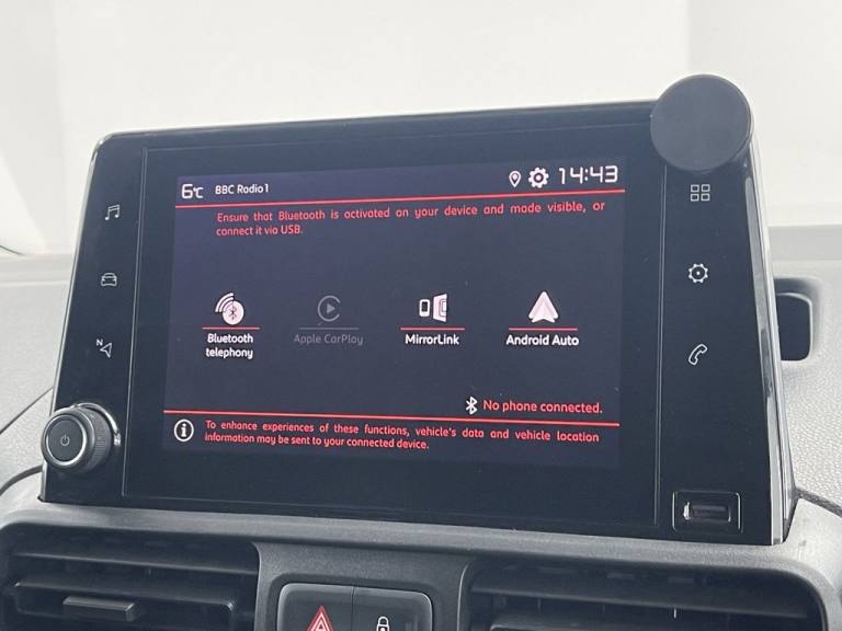 2022 Citroen Berlingo 1.5 BlueHDi 1000 Enterprise M Pro Panel Van 5dr Diesel Manual SWB Euro 6 (s...