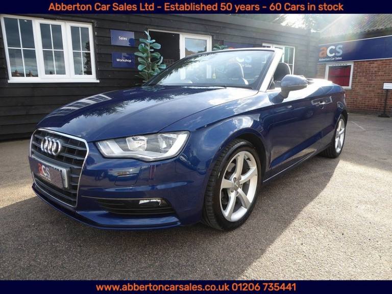 2015 Audi A3 Cabriolet TDI Sport Convertible Diesel Manual