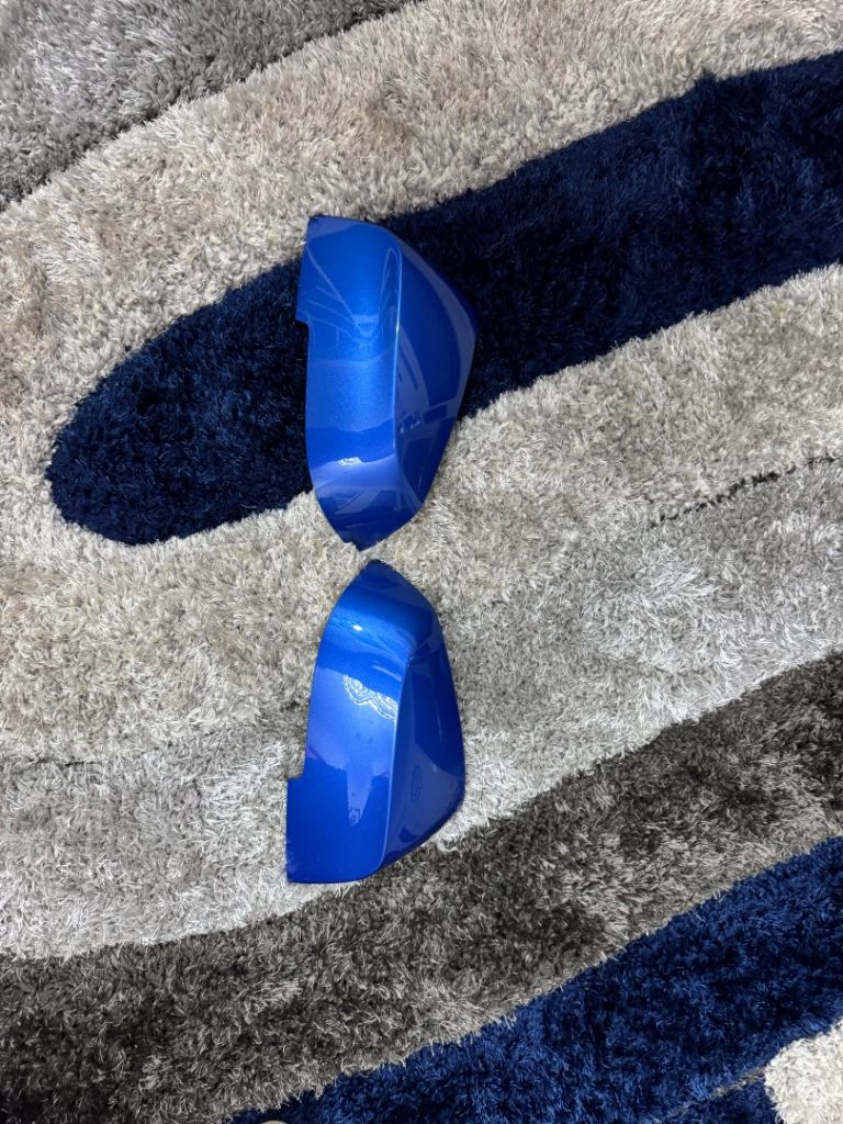 Original 1 series estoril blue mirror caps