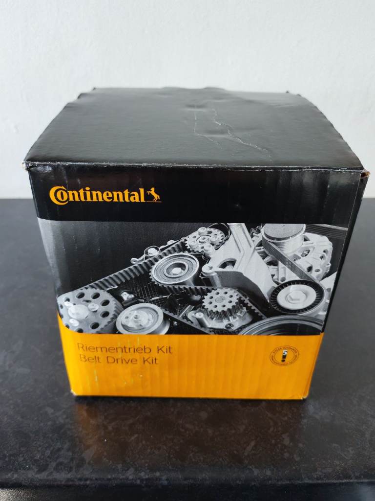 Continental water pump and timing belt kit