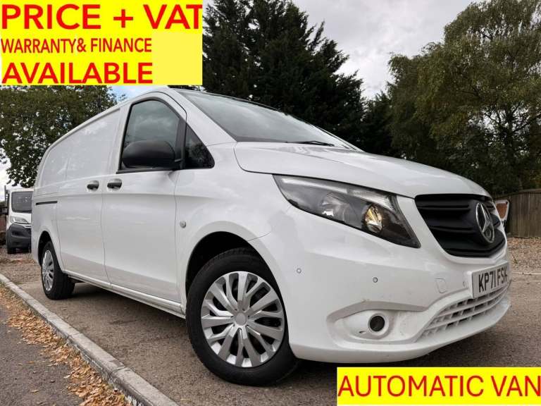 2021 Mercedes-Benz Vito  2.0 114 CDI Progressive G-Tronic RWD L2 LWB (AUTO) PANEL VAN Diesel Auto...