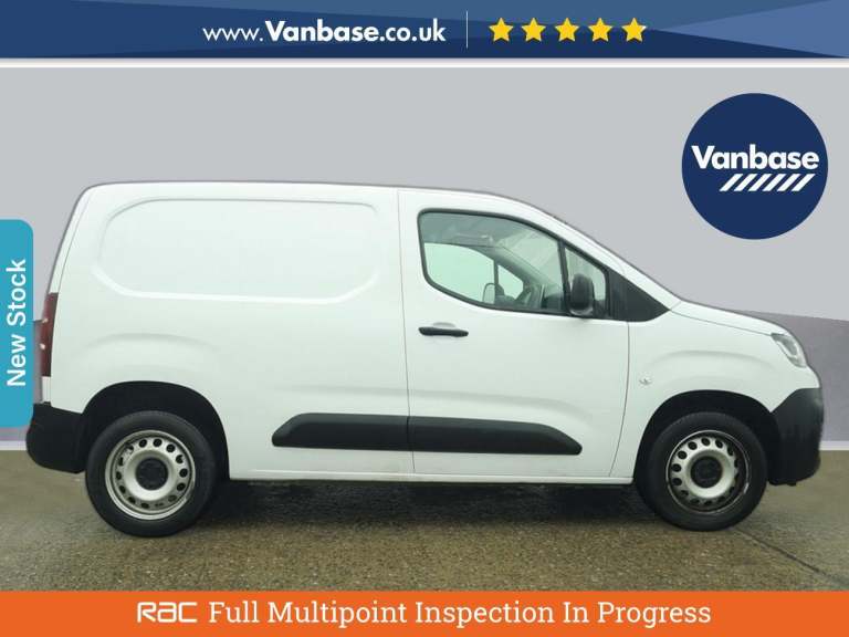 2022 Citroen Berlingo 1.5 BlueHDi 1000 Enterprise Edition M Panel Van 5dr Diesel Manual SWB Euro ...