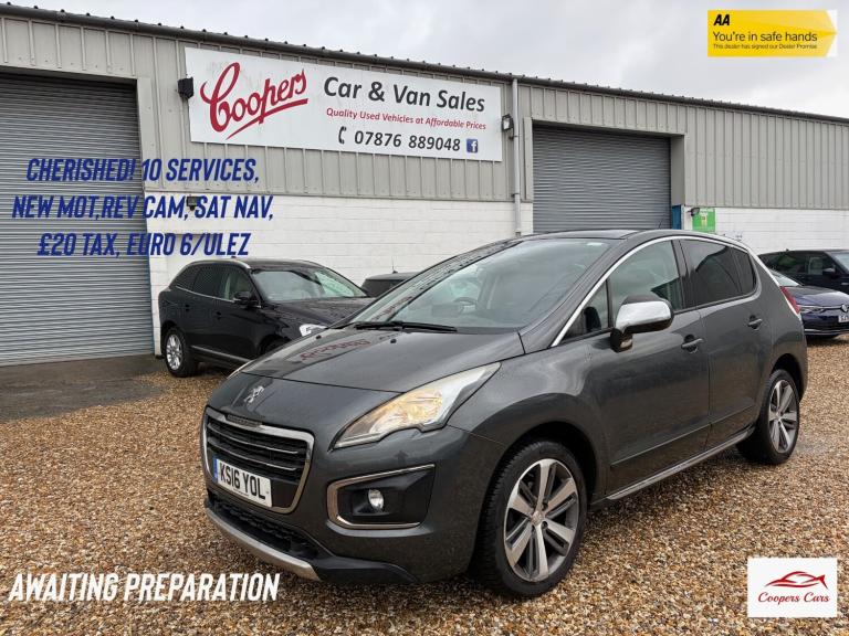 2016 Peugeot 3008 1.6 BlueHDi 120 Allure 5dr HATCHBACK Diesel Manual